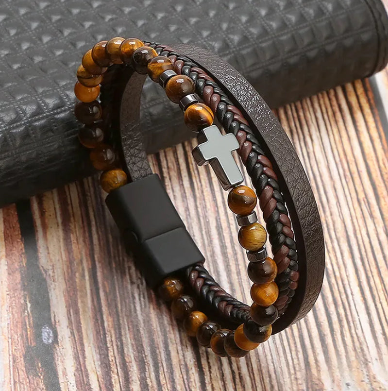 Pulseras en leather